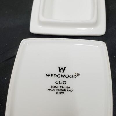 Wedgewood Clio Floral Porcelain Trinket Box 