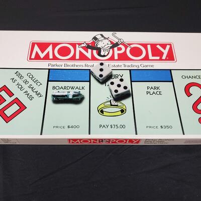 MONOPOLY - WITH ORIGINAL METAL PIECES
