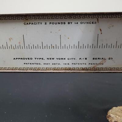 Superb Candy Scale NY Approved  Cast Iron 