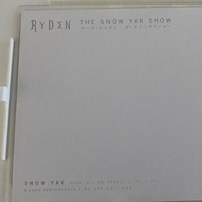Framed Mark Ryden Snow Yak Framed Print Card The Snow Yak Show