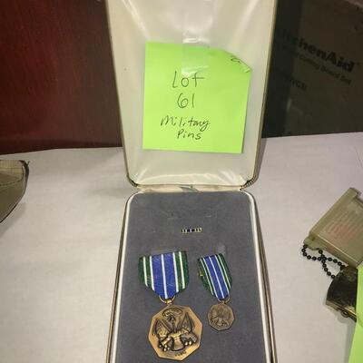 Military Awards Pins (Lot 61)