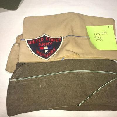 5 Military Hats US Army Mothers (Lot 63)