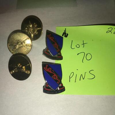 5 Military Pins (Lot 70)