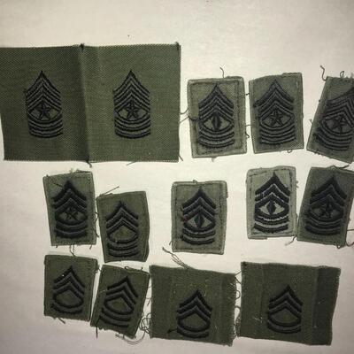 14 Military Patches (Lot 76)