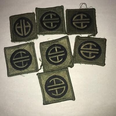 7 Military Patches Airborne (Lot 78)
