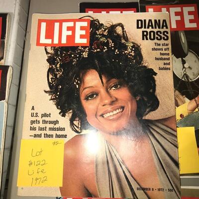 Life Magazine Diana Ross December 8, 1972 (Lot 122)