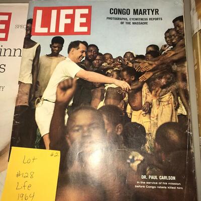 Life Magazine Congo Martyr Dr. Paul Carlston December 4, 1964 (Lot 128)