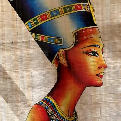 Three Egyptian Papyrus Art