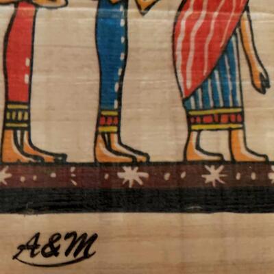 Five Egyptian Papyrus Art
