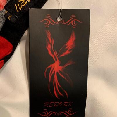 Women's Reborn Black & Red Dress Size Large