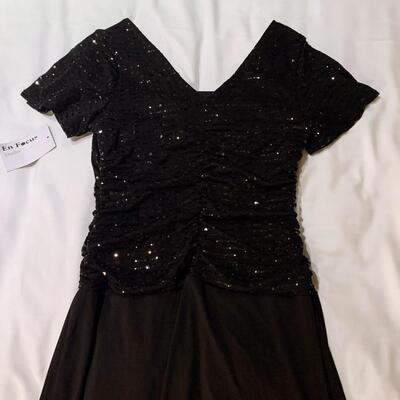 En Focus Women's Sequin Evening/Cocktail Dress Size Large