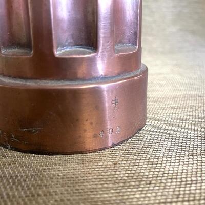LOT 110 - Victorian Copper Benham & Froud Mold Tin Lined