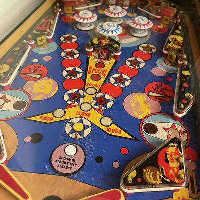 #1 Williams Super Star Pinball Machine 