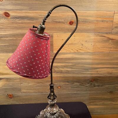 #44 Vintage Bronze Based Lamp 