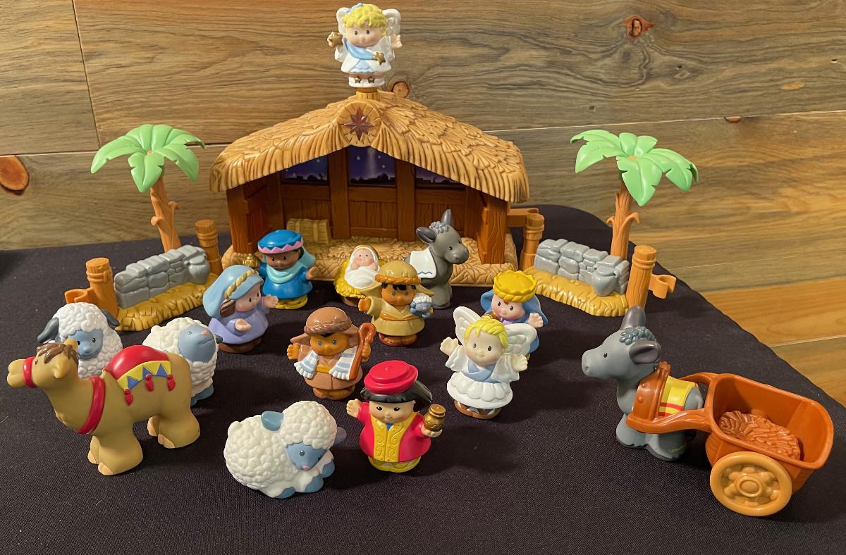 93 Little People Nativity Set, by Mattel
