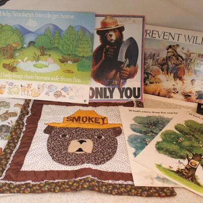 Lot 64 Smokey the Bear Posters & Wall Hanging