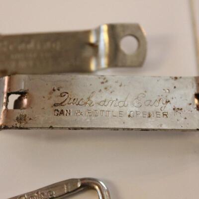 Lot 69 Bottle Cap Openers - Hilton, Coke, Beer