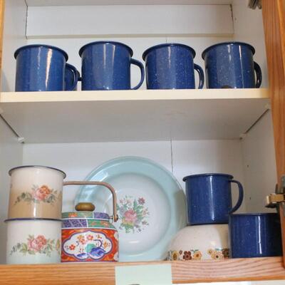 Lot 75 Enamel Mugs & More