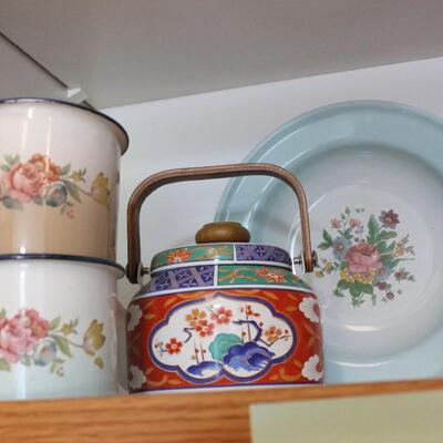 Lot 75 Enamel Mugs & More