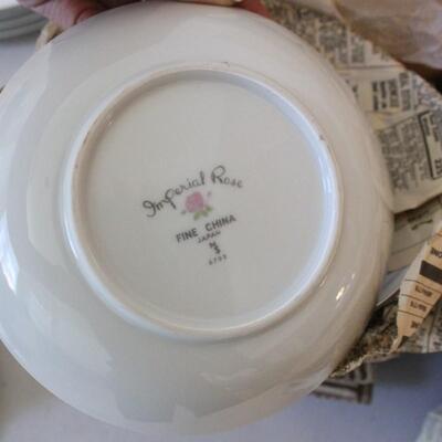 Lot 88 Imperial Rose Fine China Set