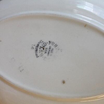 Lot 91 Desert Rose Franciscan - CA USA Label (chipped)