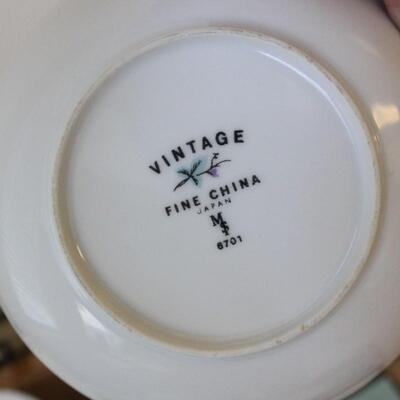 Lot 94 Vintage Fine China Set