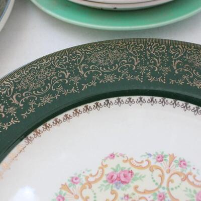 Lot 95 Green Theme - 23K Gold, Royal Albert
