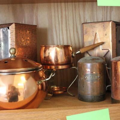 Lot 129 Copper Items