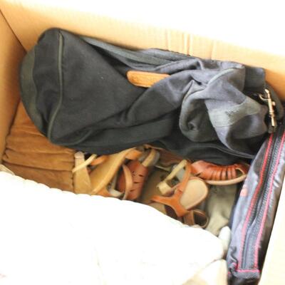 Lot 143 Box of Women's Shoes & Purses