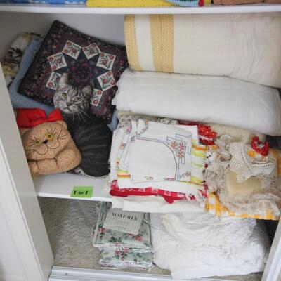 Lot 161 Blankets and Linens