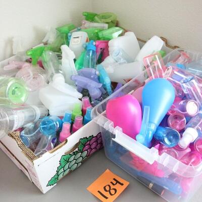 Lot 184 HUGE lot of Small Spray Bottles
