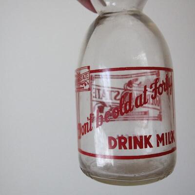 Lot 187 Vintage Milk Bottles