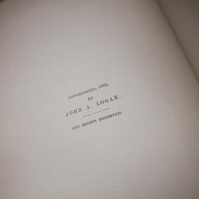Lot 189 1885 Book: The Great Conspiracy