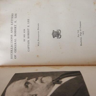 Lot 190 1905 Book: Recollections & Letters of Gen. Robert Lee - ARMY