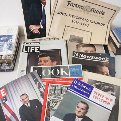 Lot 196 JFK Print Collectibles