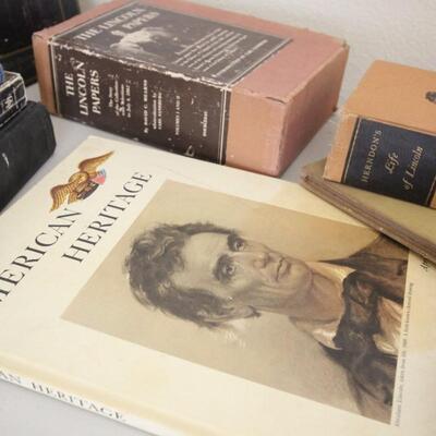 Lot 198 Collection of Vintage Abraham Lincoln Books
