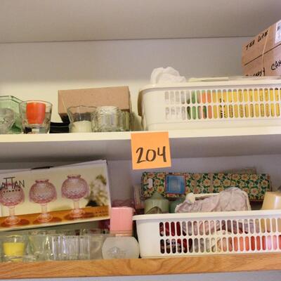 Lot 204 Candle Collection