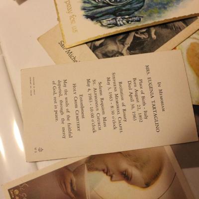 Lot 209 Collectible Religious Cards