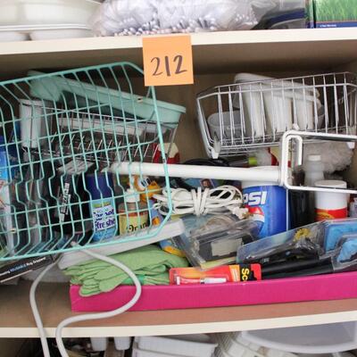 Lot 212 Contents of Entire Cabinet