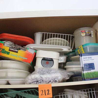 Lot 212 Contents of Entire Cabinet
