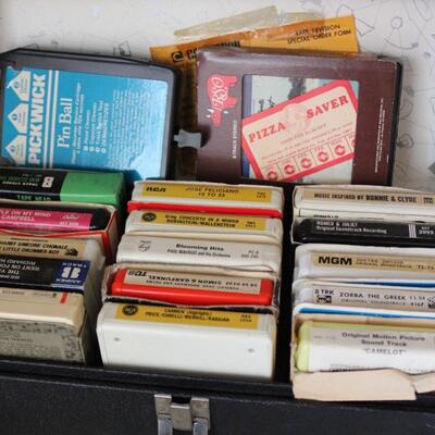 Lot 216 VHS, CDs, 8-Tracks & More