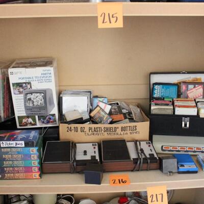 Lot 216 VHS, CDs, 8-Tracks & More