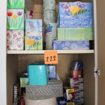 Lot 222 Supplies