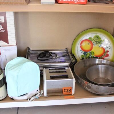 Lot 228 Contents of Kitchen Shelf #2