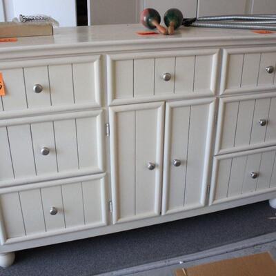 Lot 235 White Dresser 18x62x37