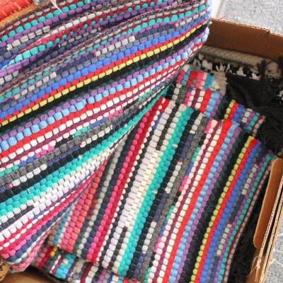 Lot 251 Box of Rugs 