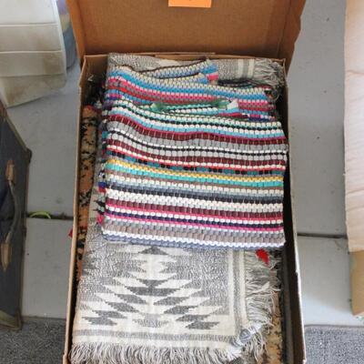 Lot 251 Box of Rugs 