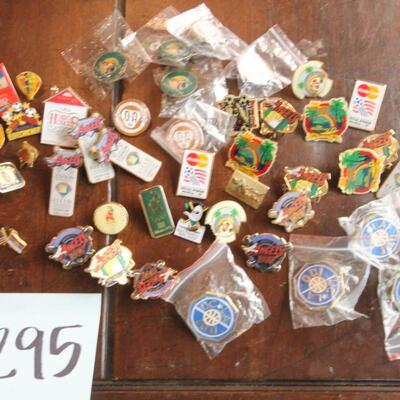 Lot 295 Collectible Pins