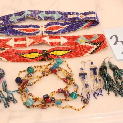 Lot 308 Beaded Jewelry