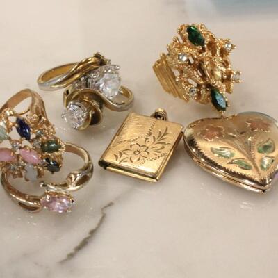 Lot 317 Gold Filled Jewelry 